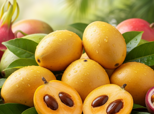 Imagem ilustrativa sobre Canistel: conheça os benefícios da “fruta-ovo” para a sua saúde