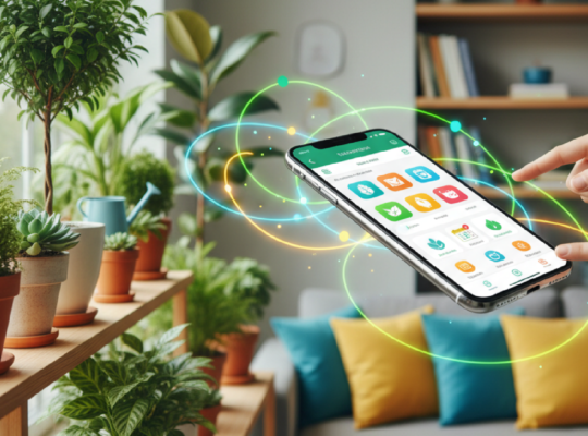 Imagem ilustrativa sobre Como usar apps para cuidar das plantas sem virar escravo do celular