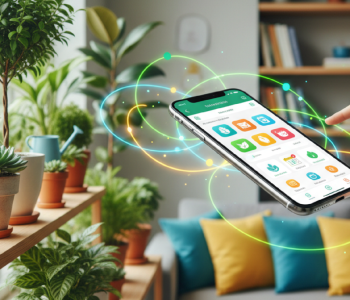 Imagem ilustrativa sobre Como usar apps para cuidar das plantas sem virar escravo do celular