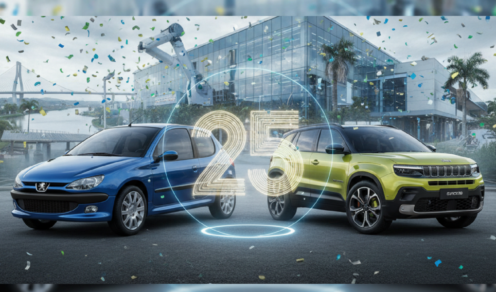 Imagem ilustrativa sobre Da Peugeot à Jeep: Porto Real se prepara para o Avenger ao completar 25 anos