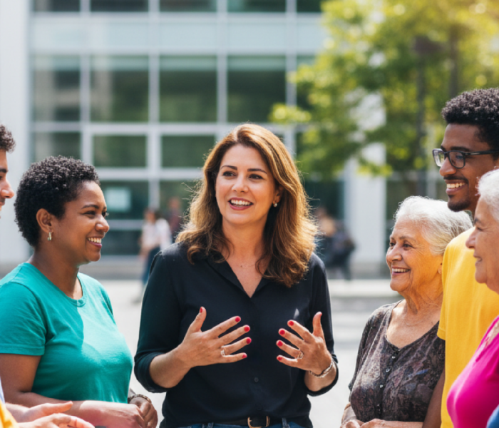 Imagem ilustrativa sobre Diálogos com Todos: Professora Giovanna Macedo