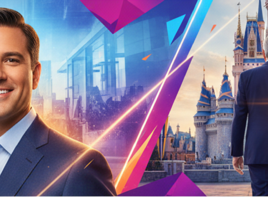 Imagem ilustrativa sobre Disney anuncia Josh D'Amaro como novo CEO, sucedendo Bob Iger