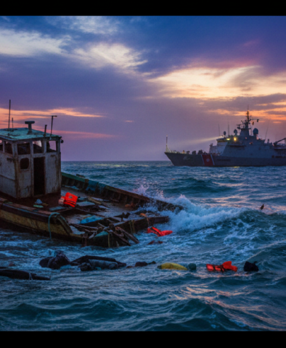 Imagem ilustrativa sobre Fourteen migrants dead after collision with Greek coastguard boat