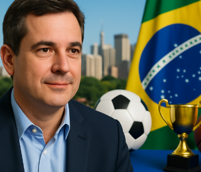 Imagem ilustrativa sobre Mello Araújo diz que clubes que aderirem a projeto sobre esporte poderão abater dívidas com municípi