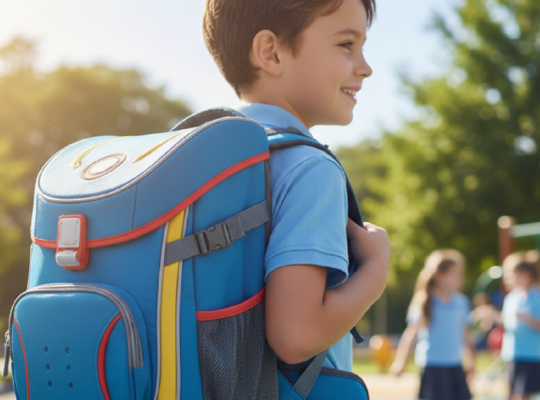 Imagem ilustrativa sobre Mochilas escolares: como evitar dores nas costas das crianças