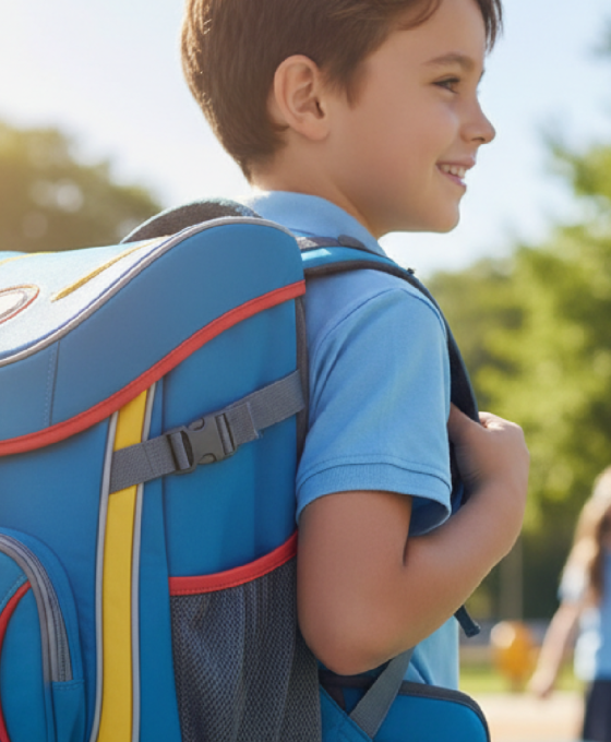 Imagem ilustrativa sobre Mochilas escolares: como evitar dores nas costas das crianças