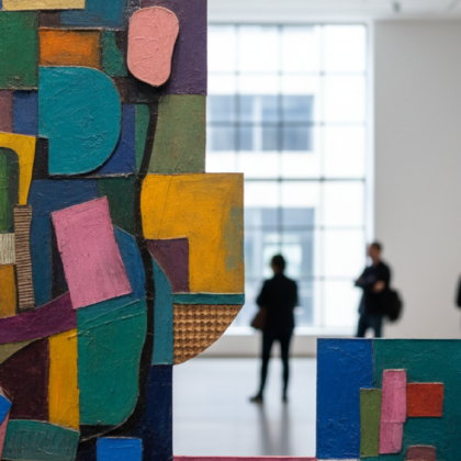 Imagem ilustrativa sobre Mostra revê arte abstrata feita por mulheres no Brasil desde meados do século 20