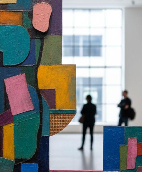 Imagem ilustrativa sobre Mostra revê arte abstrata feita por mulheres no Brasil desde meados do século 20