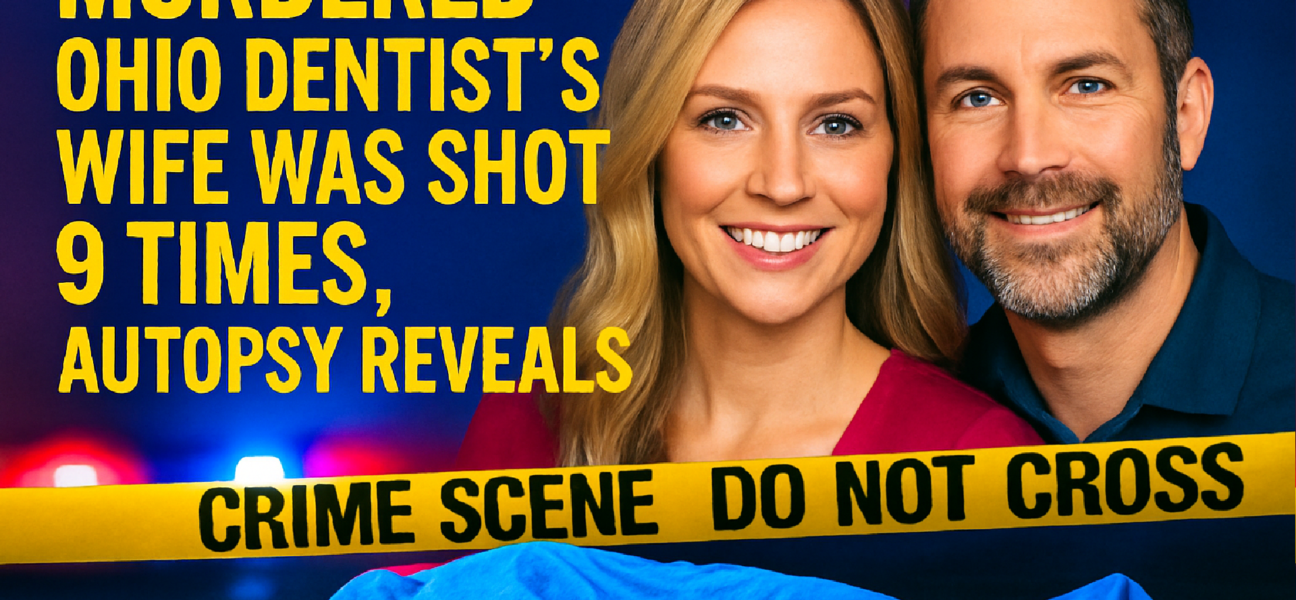 Imagem ilustrativa sobre Murdered Ohio Dentist's Wife Was Shot 9 Times, Autopsy Reveals
