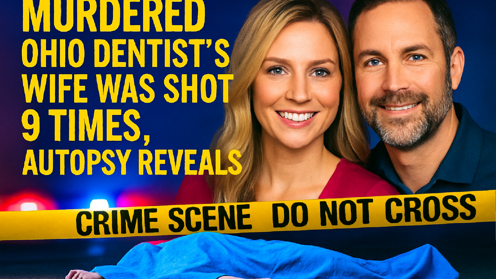 Imagem ilustrativa sobre Murdered Ohio Dentist's Wife Was Shot 9 Times, Autopsy Reveals