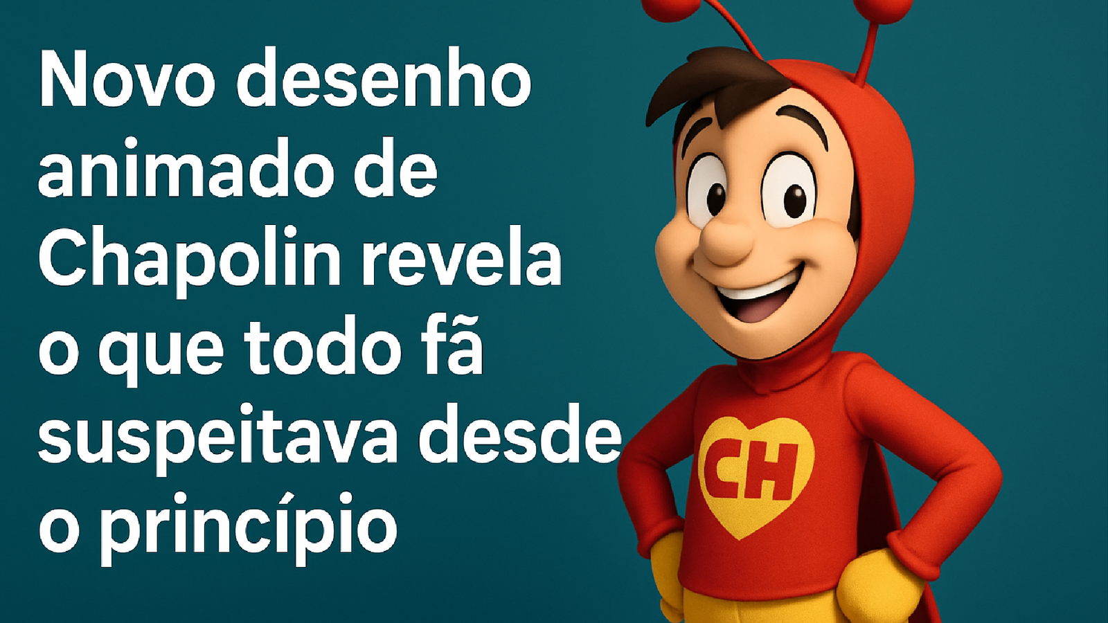 Imagem ilustrativa sobre Novo desenho animado de Chapolin revela o que todo fã suspeitava desde o princípio