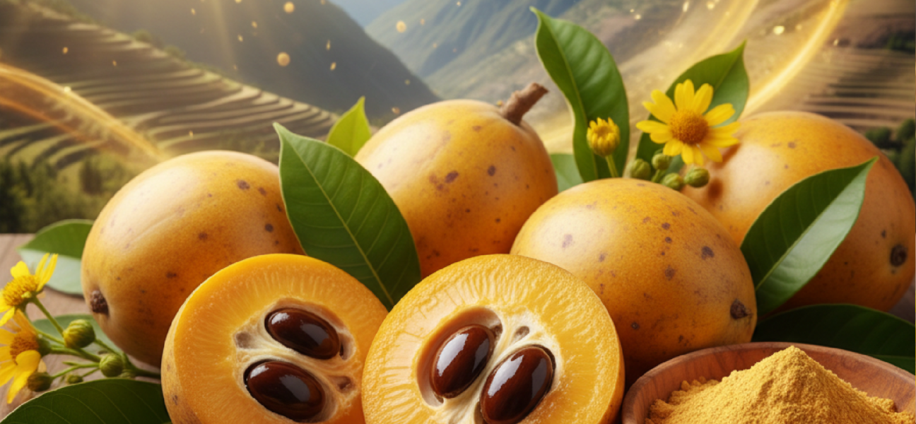 Imagem ilustrativa sobre O que é a lúcuma? Descubra os benefícios da “fruta de ouro” dos Andes