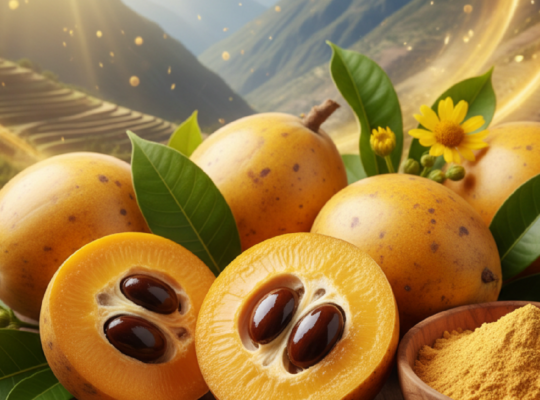 Imagem ilustrativa sobre O que é a lúcuma? Descubra os benefícios da “fruta de ouro” dos Andes