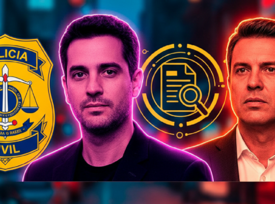 Imagem ilustrativa sobre Polícia Civil abre inquérito para investigar Dudu Camargo após queixa-crime de Luiz Bacci