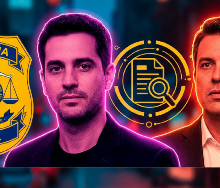 Imagem ilustrativa sobre Polícia Civil abre inquérito para investigar Dudu Camargo após queixa-crime de Luiz Bacci