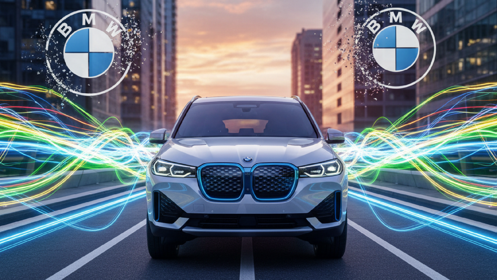 Imagem ilustrativa sobre Sentiu diferença? BMW muda seu logotipo de novo com chegada do IX3