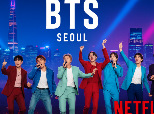 Imagem ilustrativa sobre Show de retorno do BTS em Seul será exibido ao vivo pela Netflix, no dia 21 de março