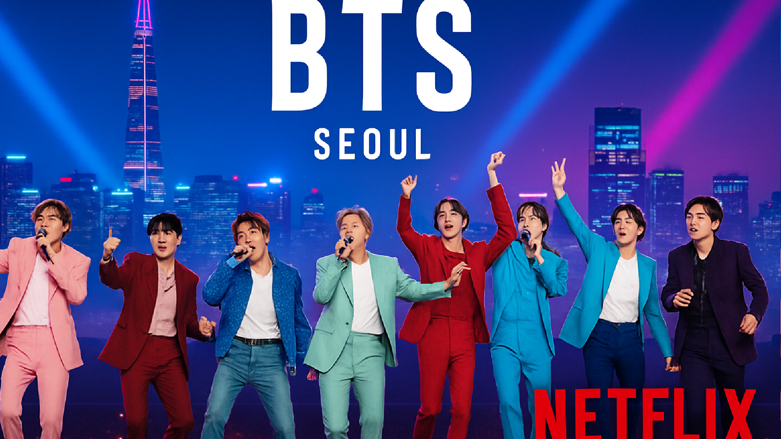 Imagem ilustrativa sobre Show de retorno do BTS em Seul será exibido ao vivo pela Netflix, no dia 21 de março