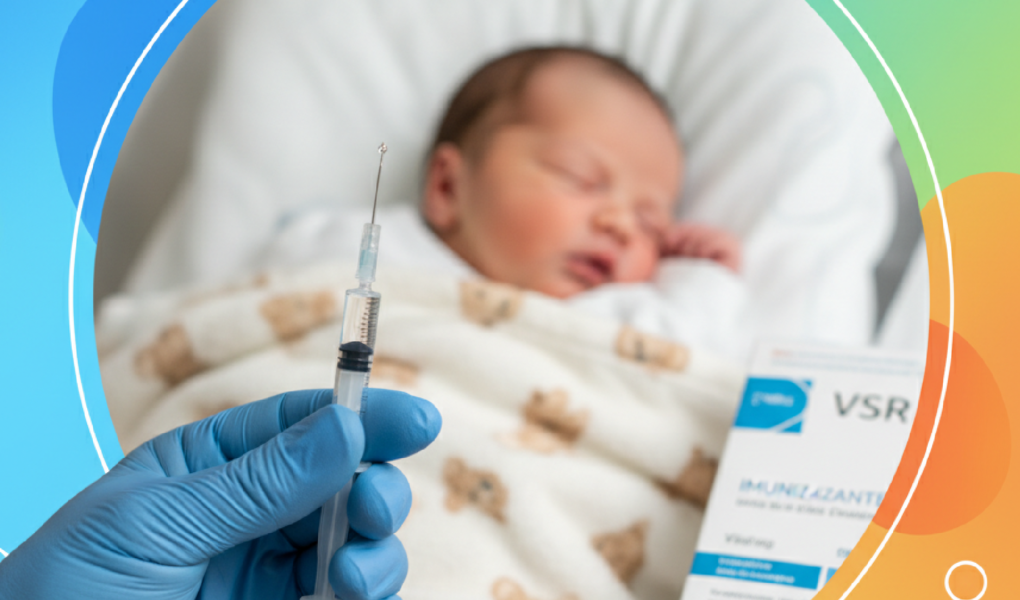Imagem ilustrativa sobre SUS passa a oferecer novo imunizante contra VSR para recém-nascidos