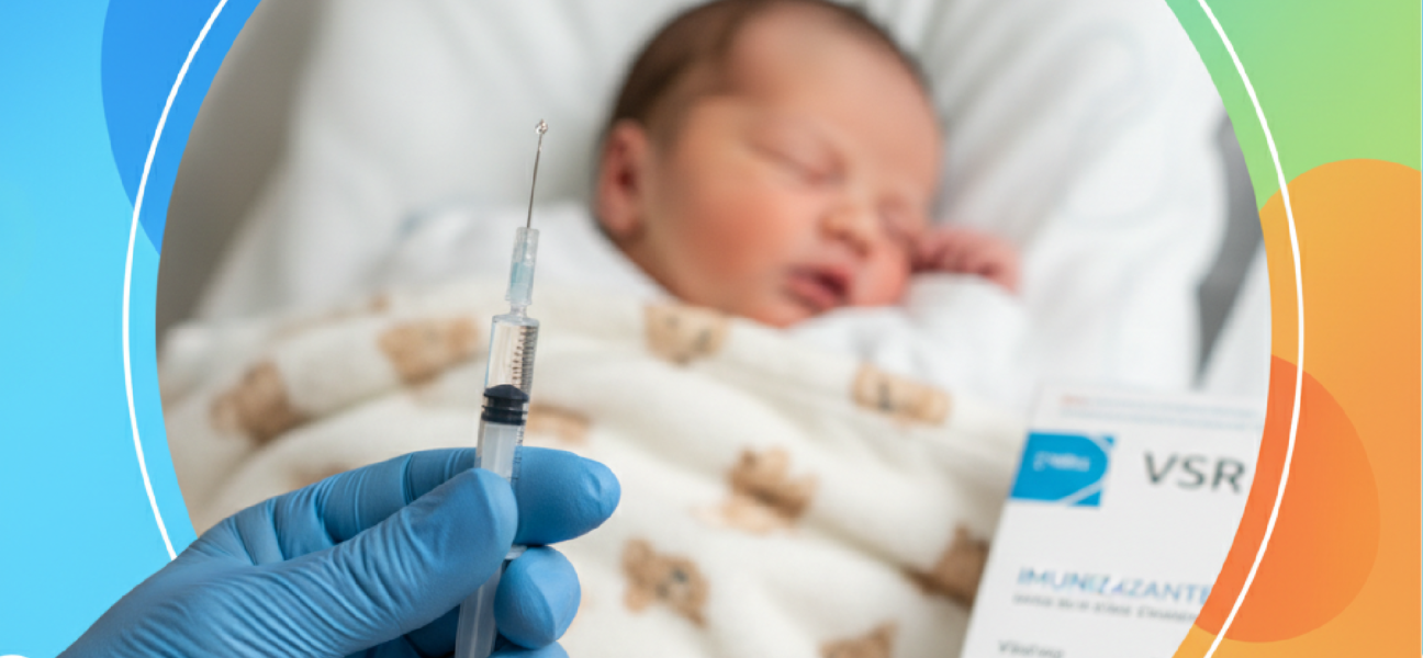 Imagem ilustrativa sobre SUS passa a oferecer novo imunizante contra VSR para recém-nascidos