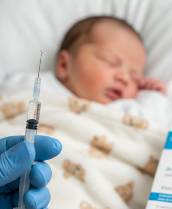Imagem ilustrativa sobre SUS passa a oferecer novo imunizante contra VSR para recém-nascidos