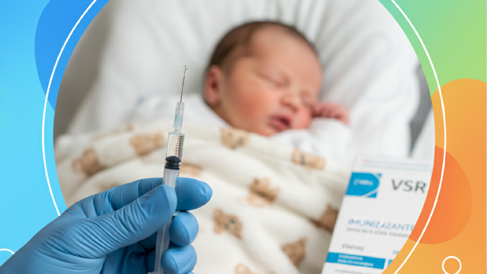 Imagem ilustrativa sobre SUS passa a oferecer novo imunizante contra VSR para recém-nascidos