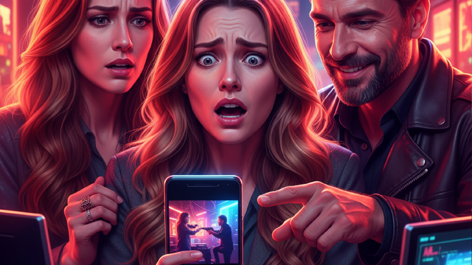 Imagem ilustrativa sobre 'Três Graças': Rogério deixa Ferette em pânico com vídeo de tentativa de assassinato