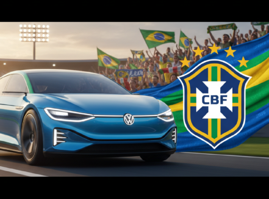 Imagem ilustrativa sobre Volkswagen vai patrocinar CBF e seleções brasileiras em 2026 e 2027