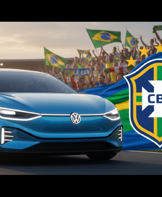 Imagem ilustrativa sobre Volkswagen vai patrocinar CBF e seleções brasileiras em 2026 e 2027