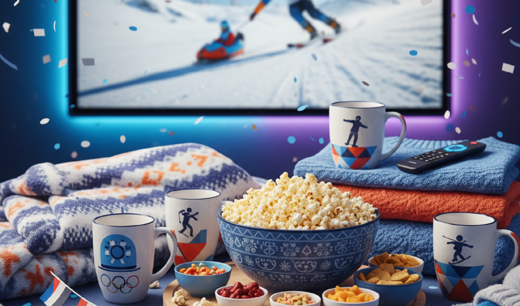 Imagem ilustrativa sobre Winter Olympics: Watch Party Gear