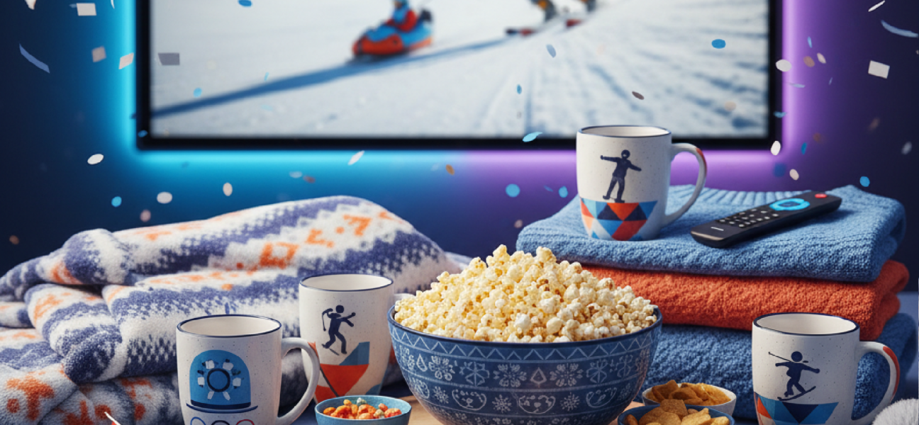 Imagem ilustrativa sobre Winter Olympics: Watch Party Gear