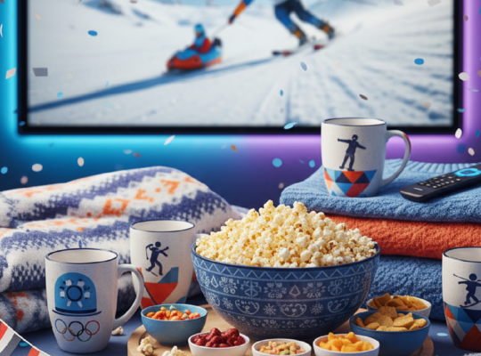 Imagem ilustrativa sobre Winter Olympics: Watch Party Gear