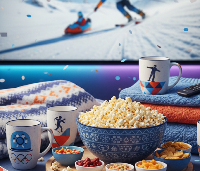 Imagem ilustrativa sobre Winter Olympics: Watch Party Gear