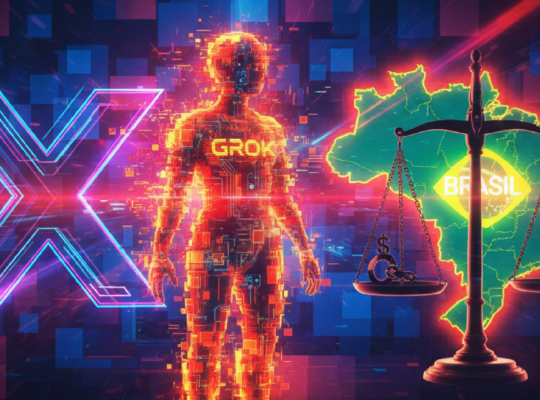 Imagem ilustrativa sobre X entra na mira de autoridades no Brasil por imagens sexuais do Grok