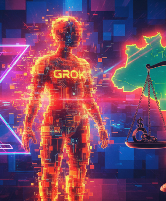 Imagem ilustrativa sobre X entra na mira de autoridades no Brasil por imagens sexuais do Grok