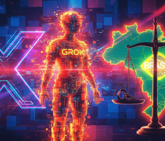 Imagem ilustrativa sobre X entra na mira de autoridades no Brasil por imagens sexuais do Grok