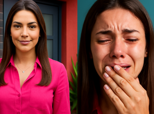 Imagem ilustrativa sobre Apresentadora do SBT alega ter sido expulsa de apartamento e chora em vídeo