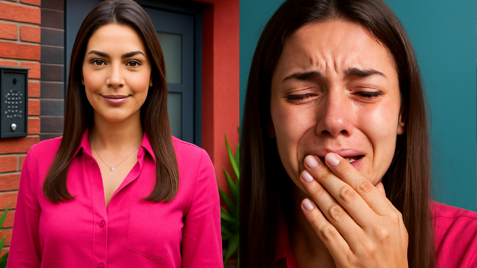 Imagem ilustrativa sobre Apresentadora do SBT alega ter sido expulsa de apartamento e chora em vídeo