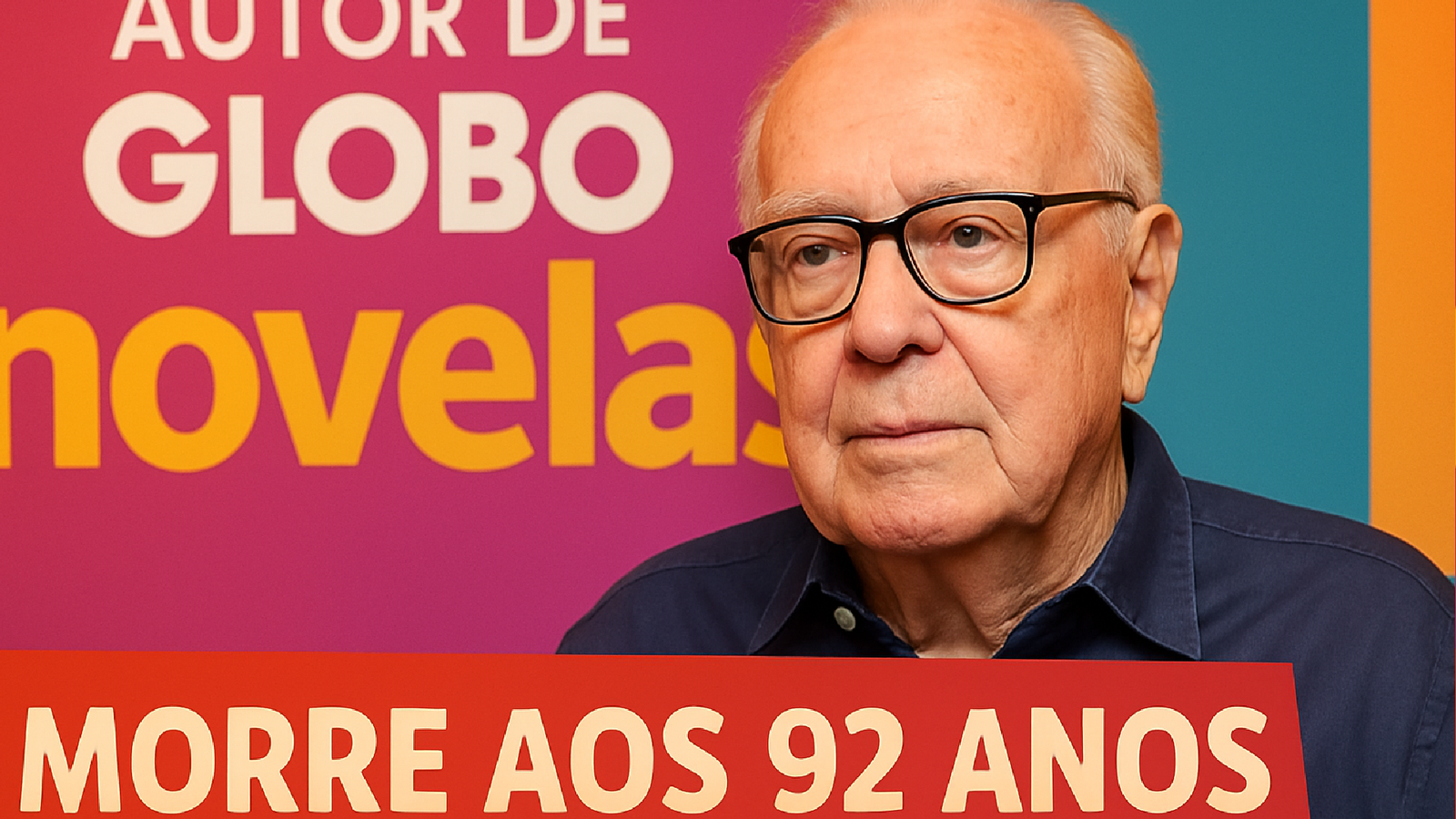 Imagem ilustrativa sobre Autor de novelas da Globo, Manoel Carlos morre aos 92 anos