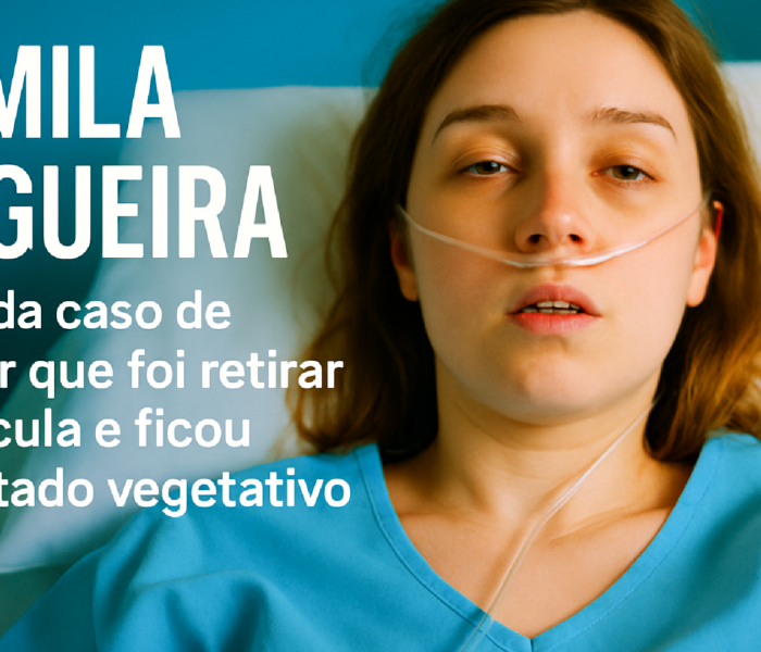 Imagem ilustrativa sobre Camila Nogueira: entenda caso de mulher que foi retirar a vesícula e ficou em estado vegetativo