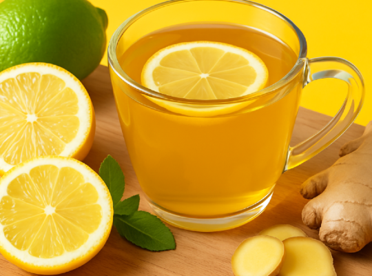 Imagem ilustrativa sobre Chá de gengibre com limão: conheça os verdadeiros benefícios