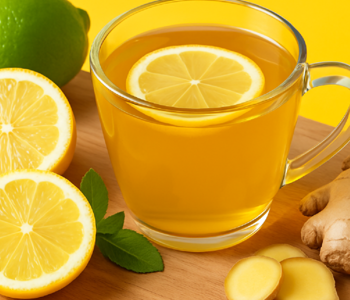 Imagem ilustrativa sobre Chá de gengibre com limão: conheça os verdadeiros benefícios