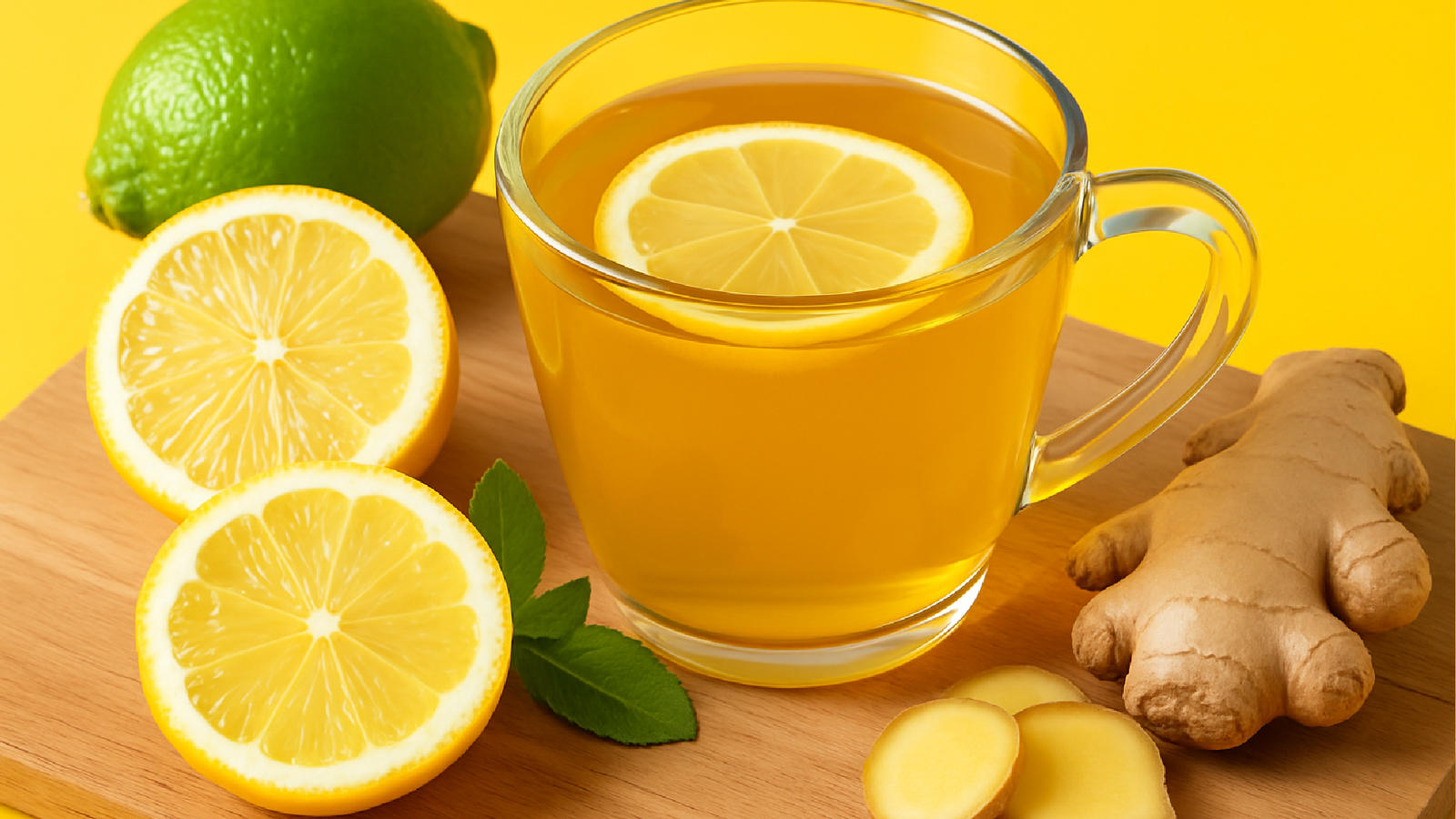 Imagem ilustrativa sobre Chá de gengibre com limão: conheça os verdadeiros benefícios