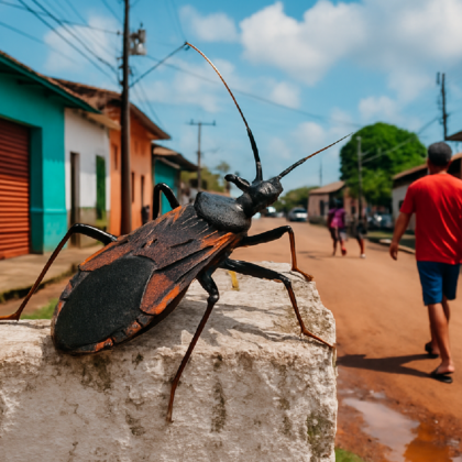 Imagem ilustrativa sobre Cidade no Pará tem surto de casos da doença de Chagas com 4 mortes