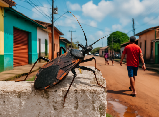 Imagem ilustrativa sobre Cidade no Pará tem surto de casos da doença de Chagas com 4 mortes