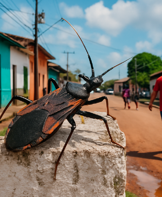Imagem ilustrativa sobre Cidade no Pará tem surto de casos da doença de Chagas com 4 mortes