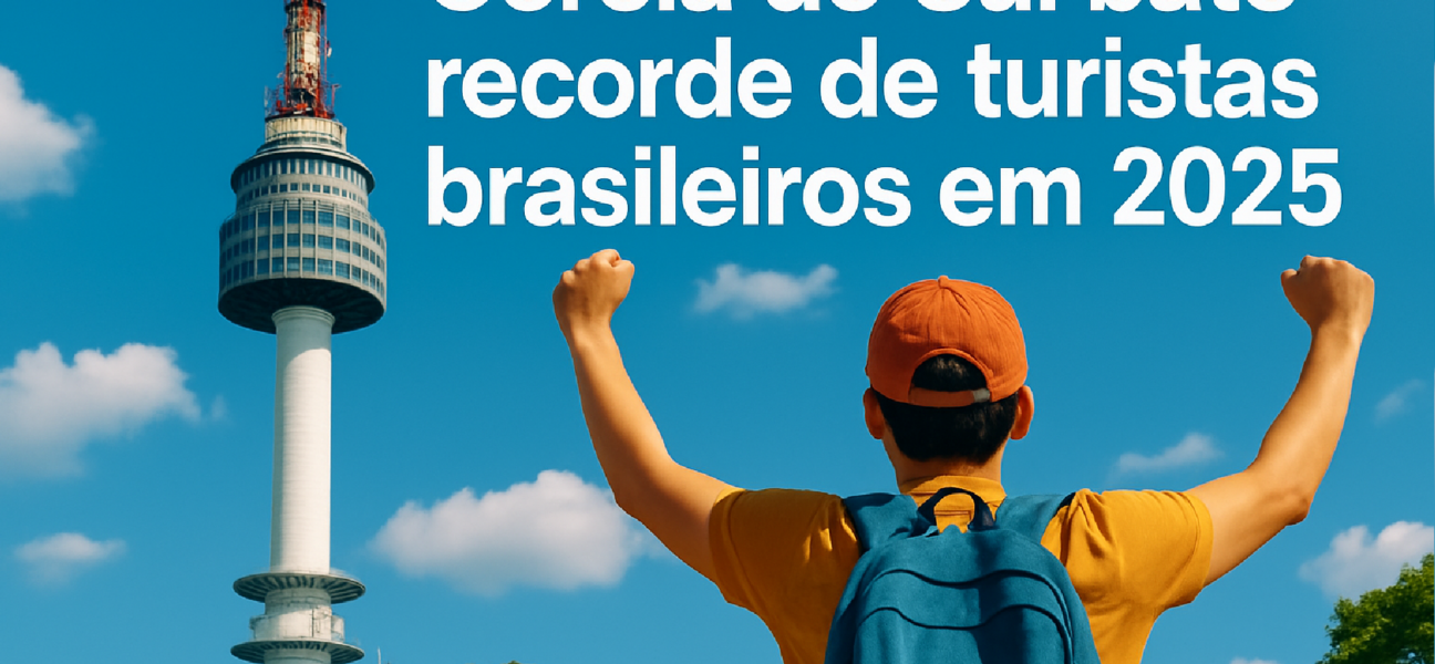 Imagem ilustrativa sobre Coreia do Sul bate recorde de turistas brasileiros em 2025