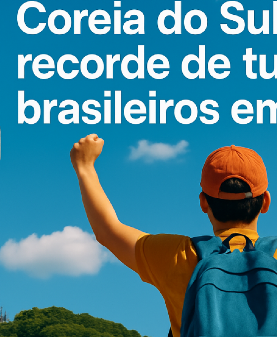 Imagem ilustrativa sobre Coreia do Sul bate recorde de turistas brasileiros em 2025