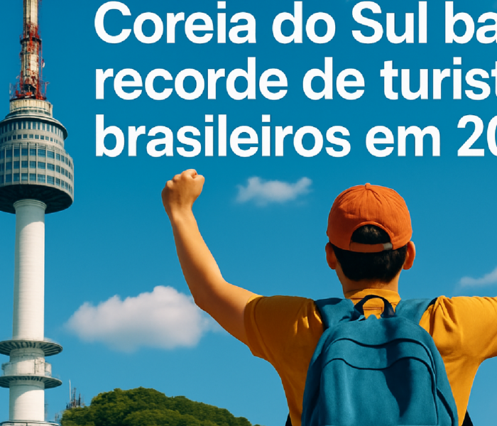 Imagem ilustrativa sobre Coreia do Sul bate recorde de turistas brasileiros em 2025