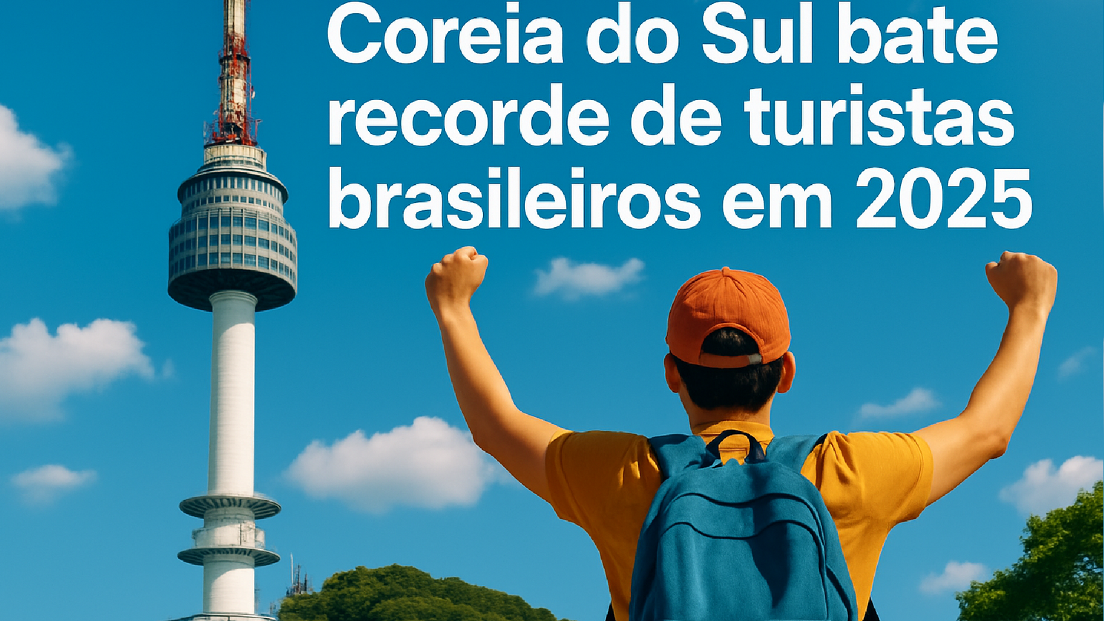 Imagem ilustrativa sobre Coreia do Sul bate recorde de turistas brasileiros em 2025